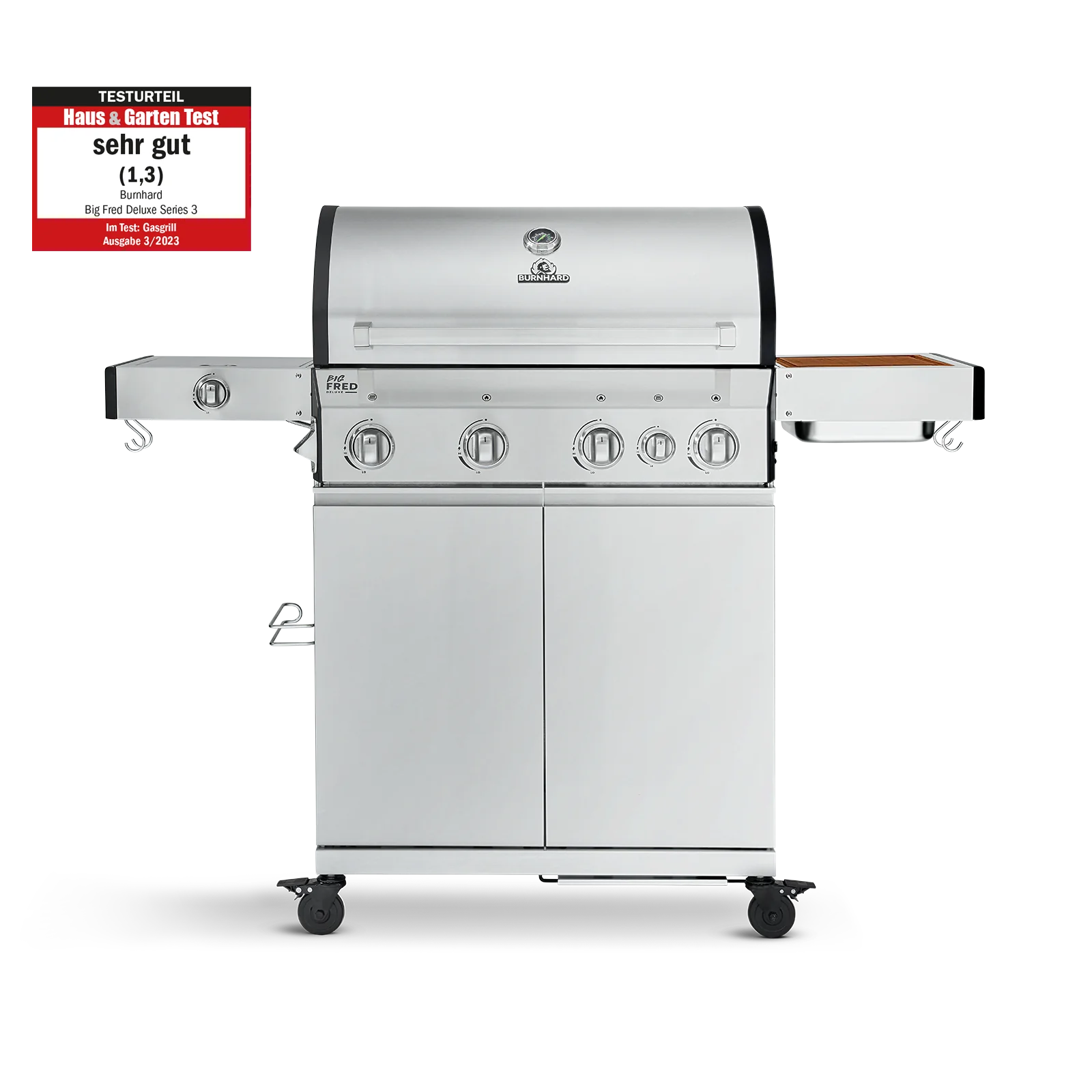 Big FRED Deluxe Gasgrill 4-Brenner